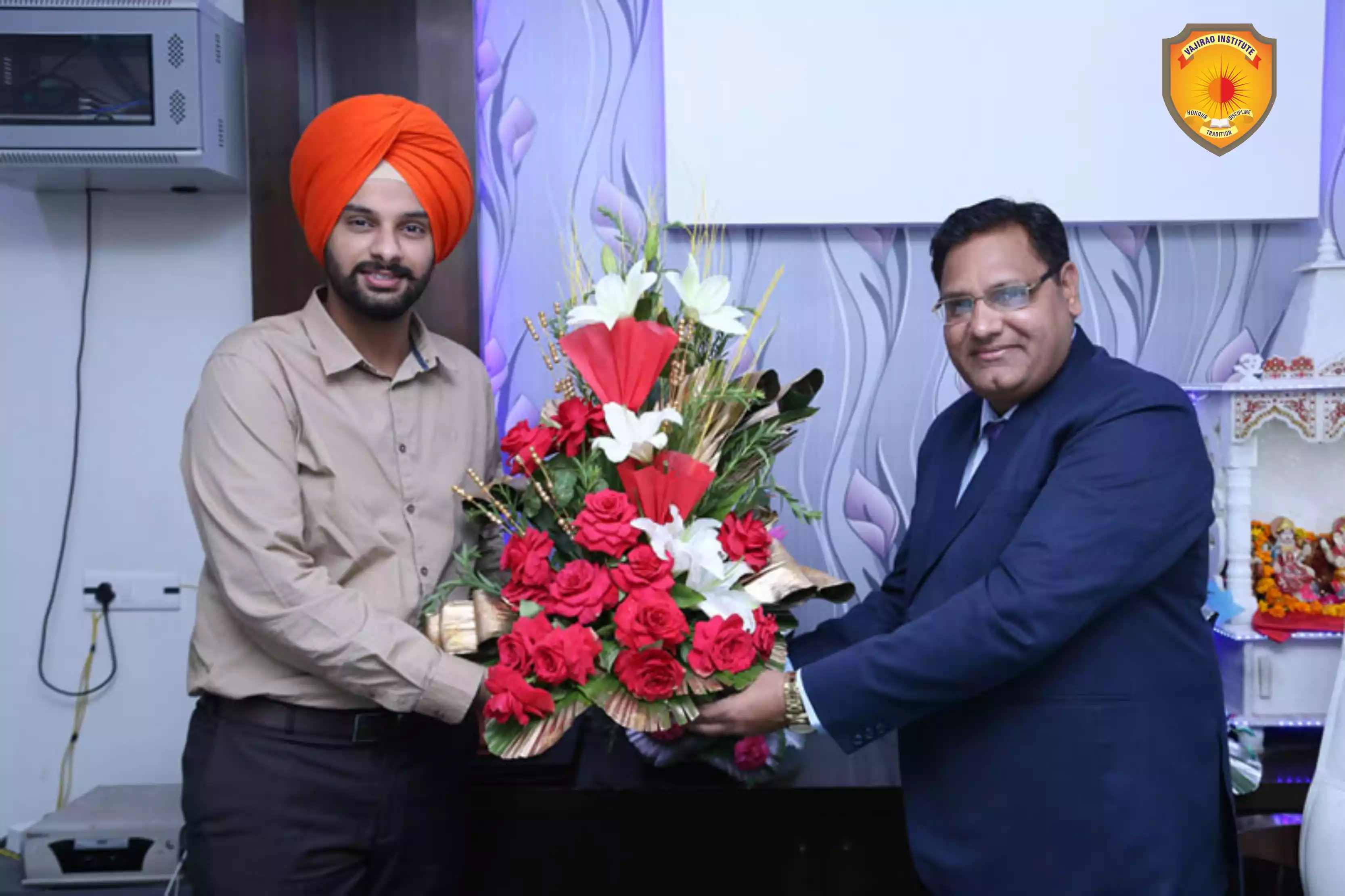 Students and academic activity at Vajirao and Reddy Institute