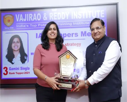 Gamini Singla &mdash; AIR 3, UPSC CSE 2021