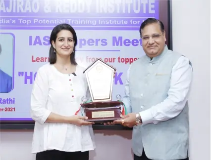 Ishita Rathi &mdash; AIR 8, UPSC CSE 2021