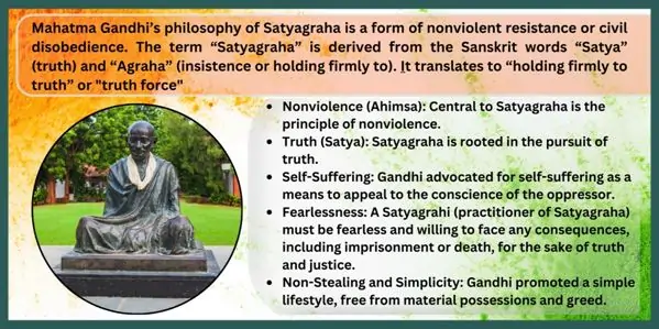 Mahatma gandhi philosophy of satyagraha