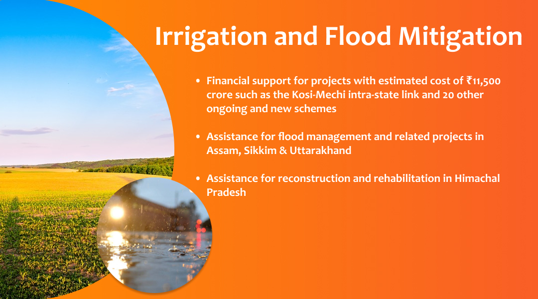 Irrigation and Flood Mitigation