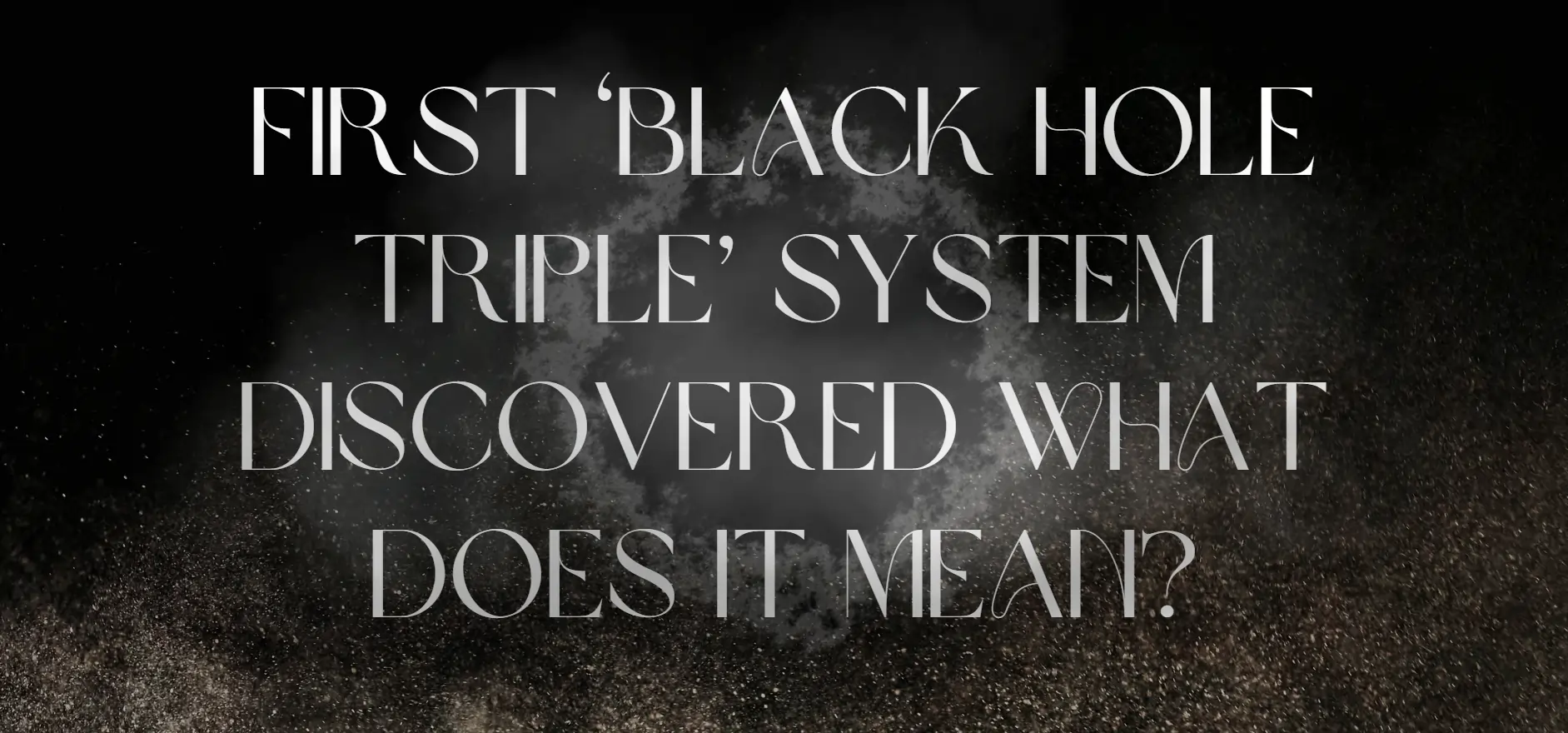 black-hole-triple