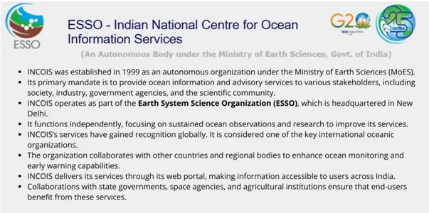 Indian national centre for ocean information services